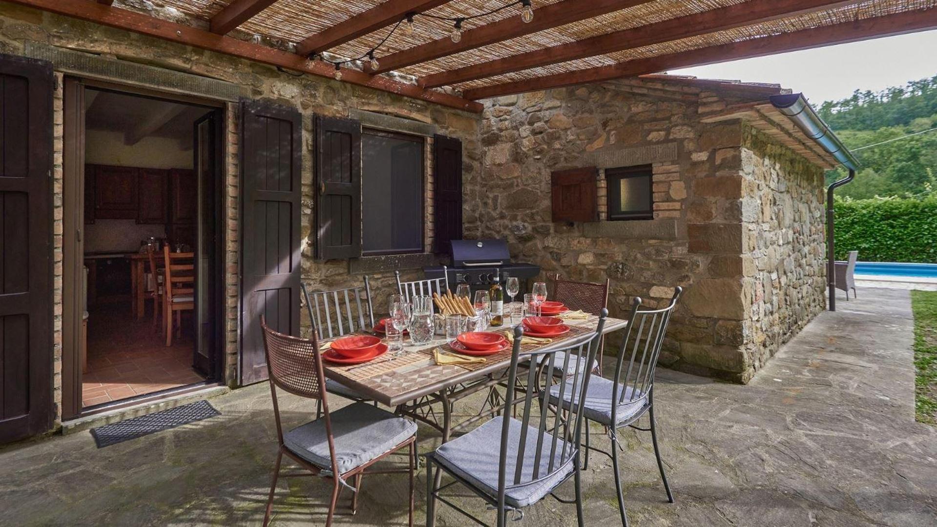 La Mita Villa Cortona Luaran gambar