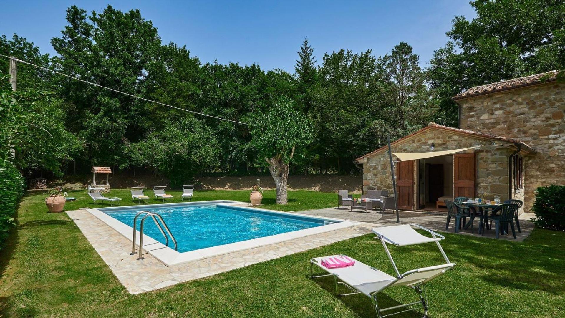 La Mita Villa Cortona Luaran gambar