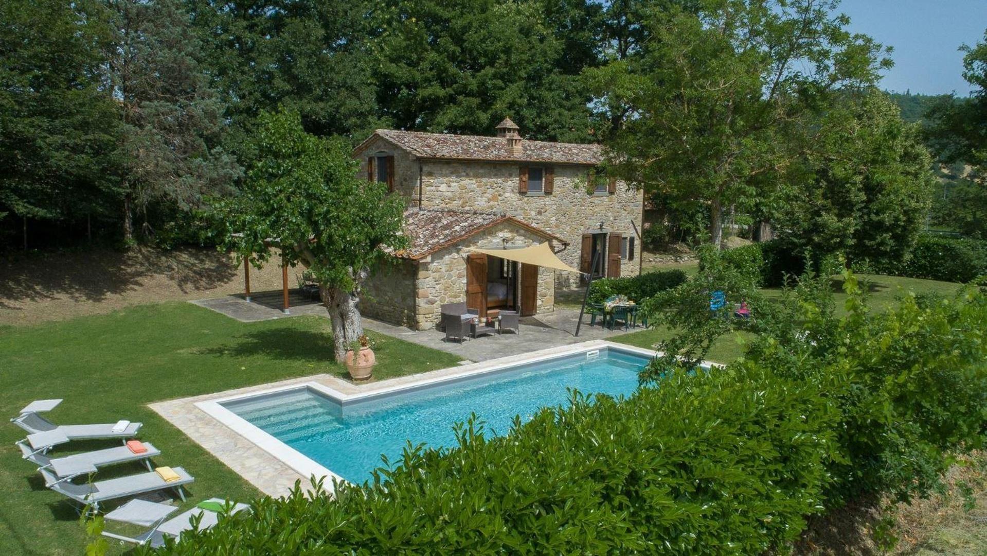 La Mita Villa Cortona Luaran gambar